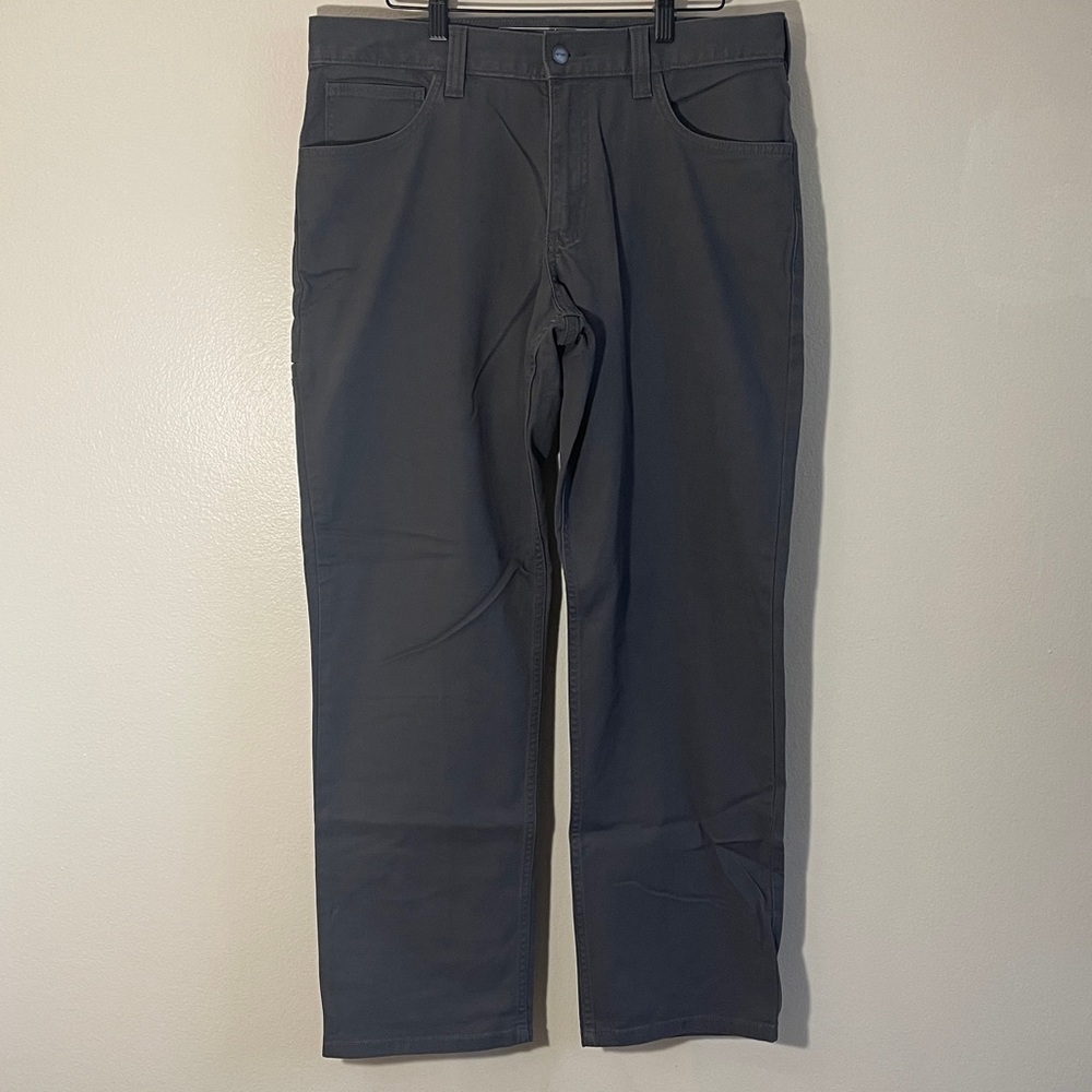 Carhartt Men's Dark Gray Pants Relaxed Fit 33X30